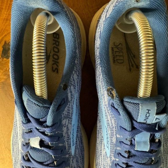 Womens Brooks Launch 7 Blue Athletic Running Sneakers Shoes Size 10.5 B GUC - Picture 5 of 8